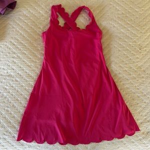 JCrew Scalloped Tennis Dress